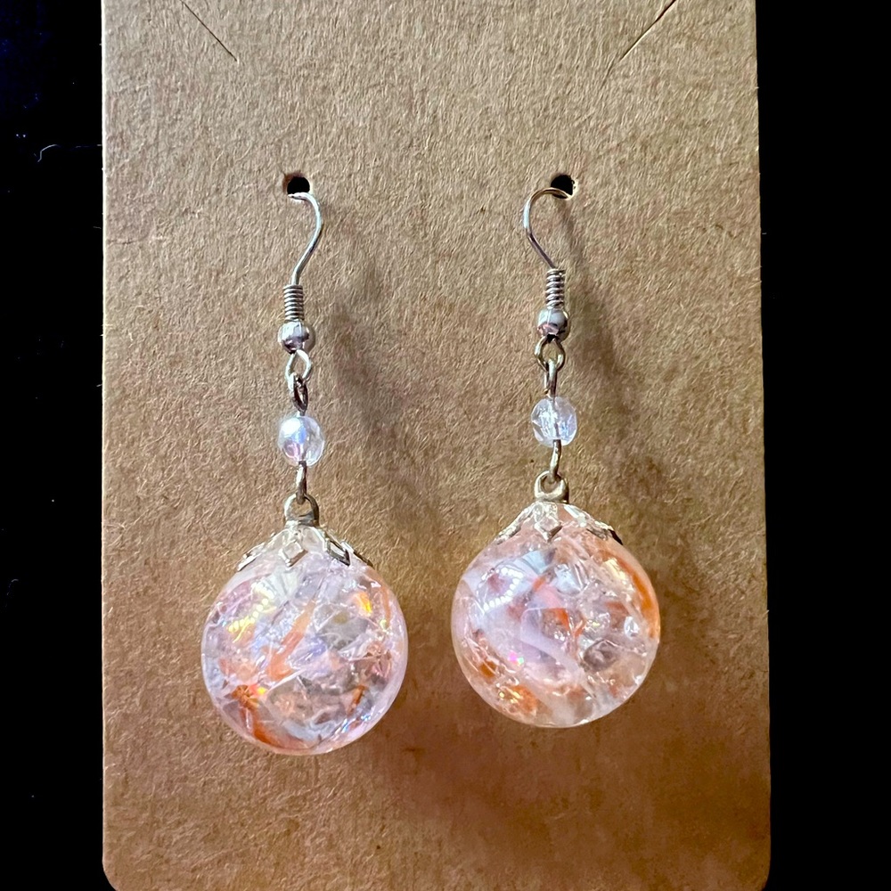 Beautiful Glass Bead Earrings